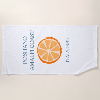 De Plage Serviette Vintage Positano Côte Amalfitaine - Ital