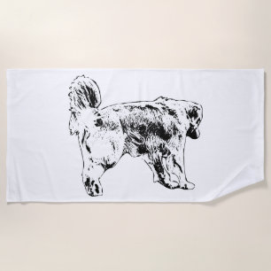 De Plage Snowbird Retriever Line Serviette