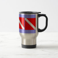 De PLONGEUR TASSE de CAFÉ VERS LE BAS - grande