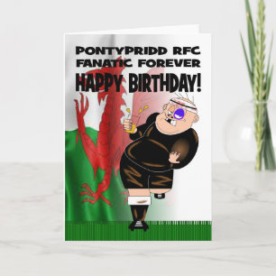 De Pontypridd de RFC de fanatique carte