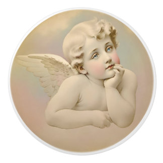 De Porte En Céramique Bouton Angel