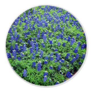 De Porte En Céramique Bouton Bluebonnet