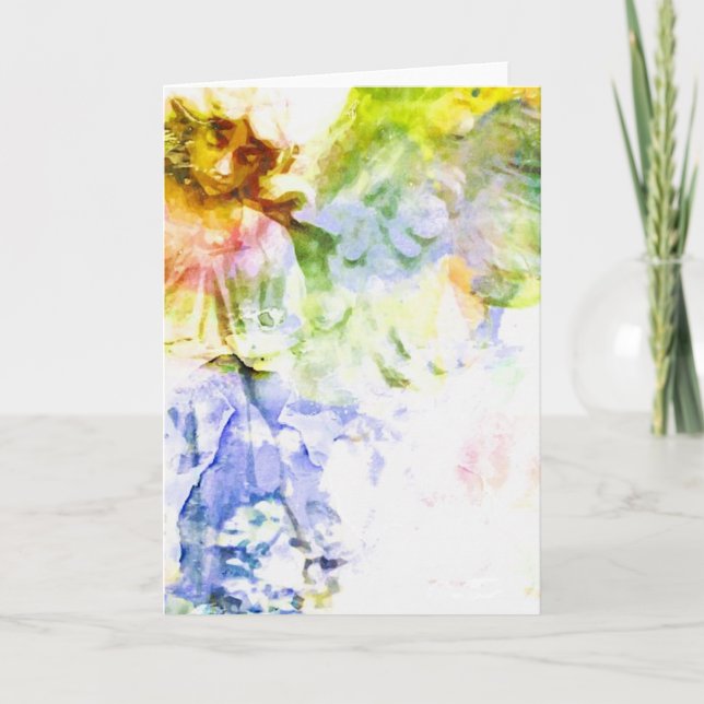 De Remerciements Angel Wings All Occasion Carte pour notes (Devant)