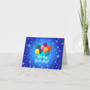 De Remerciements Bonne carte d'anniversaire