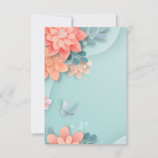 De Remerciements Carte anniversaire du mariage (Dos)