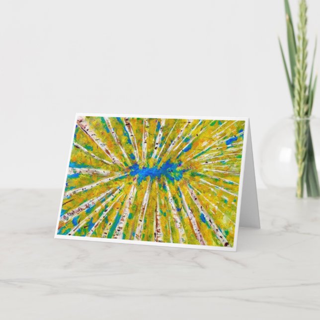 De Remerciements Carte Aspens Quaking<Blank Inside> (Devant)