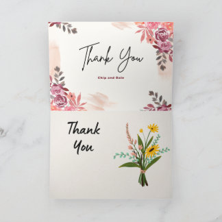 De Remerciements Carte Chip et Dale Tank