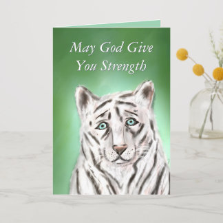 De Remerciements Carte Christian Sympathy