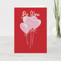 Carte Cœurs Roses