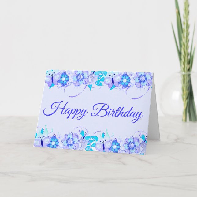 De Remerciements Carte d'anniversaire (Devant)