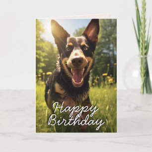 De Remerciements Carte d'anniversaire australienne Personnalisée Ke