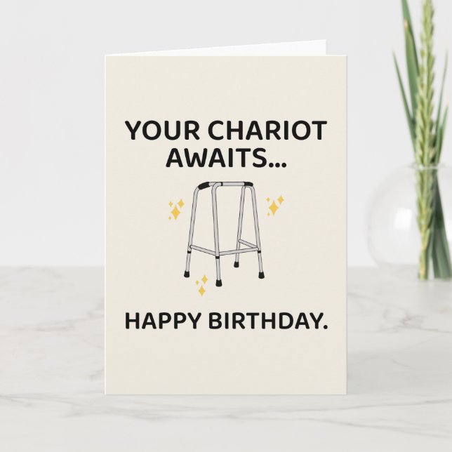 De Remerciements Carte d'anniversaire drôle pour les hommes femmes  (Devant)