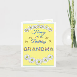 De Remerciements Carte d'anniversaire personnalisée Grandma
