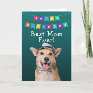 De Remerciements Carte d'anniversaire personnalisée Meilleure maman