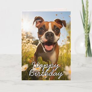De Remerciements Carte d'anniversaire sur mesure