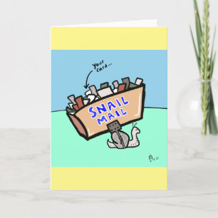De Remerciements Carte d'anniversaire tardive Hare Mail
