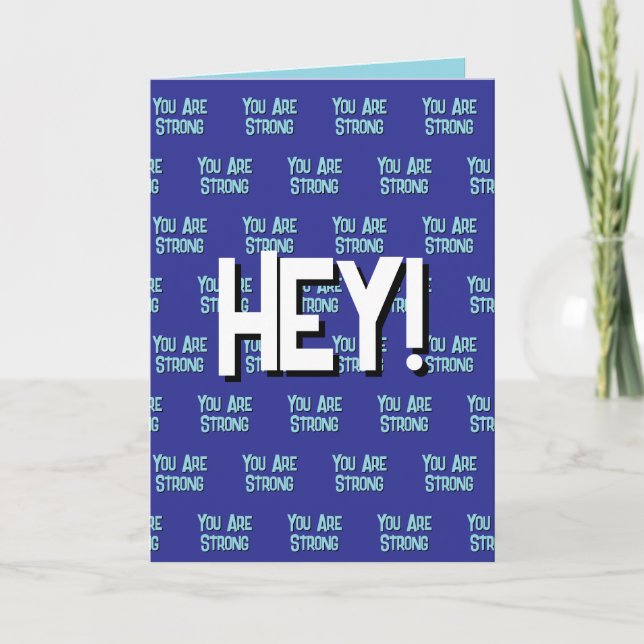 De Remerciements Carte d'empathie pour fournir soutien et encourage (Devant)