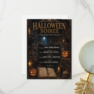 De Remerciements Carte d'événement Halloween imprimable
