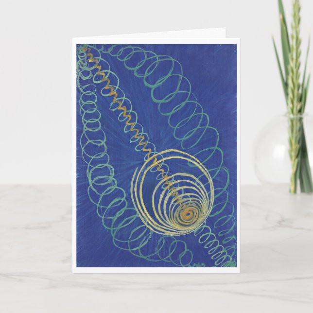 De Remerciements Carte Hilma af Klint (Devant)