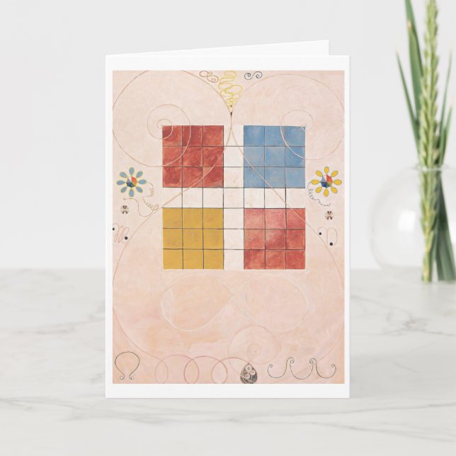 De Remerciements Carte Hilma af Klint (Devant)