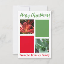 Carte "Joyeux Noël !"