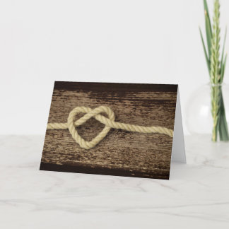 De Remerciements Carte Mariage et Anniversaire à triple cordon