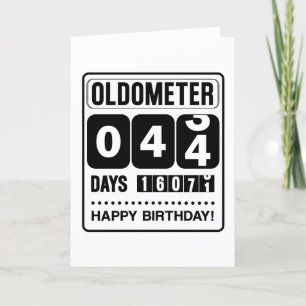 De Remerciements Carte Oldometer 44e anniversaire