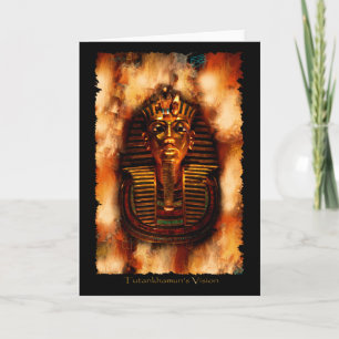 De Remerciements Carte Pharaon Égyptienne antique TUTANKHAMUN