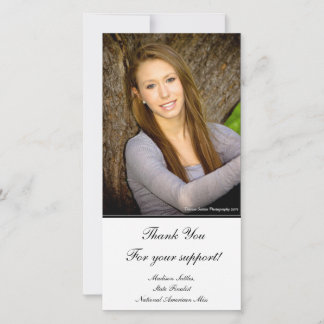 De Remerciements carte photo du concours "Merci"