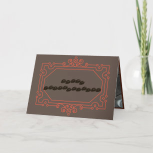 De Remerciements Carte pliée sur mesure Thanksgiving Family Gratitu