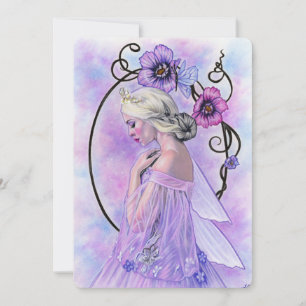 De Remerciements Carte pour notes Art nouveau