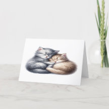 Carte pour notes Cuisinement Kittens