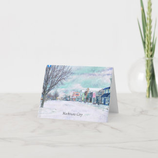 De Remerciements Carte pour notes Mackinaw CIty