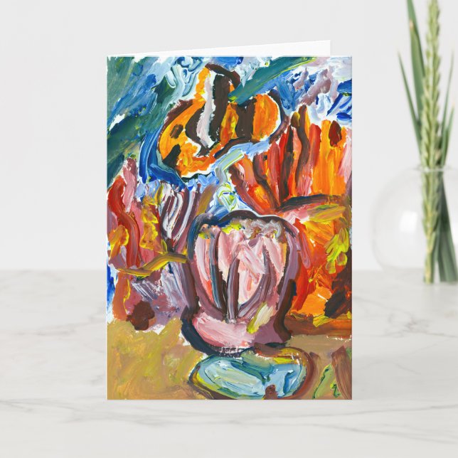 De Remerciements Carte Sea Life (Devant)