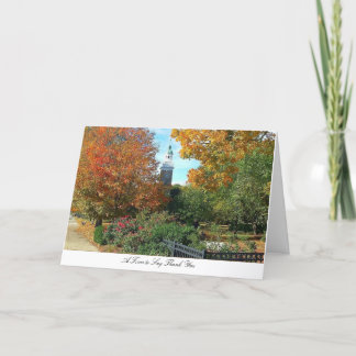 De Remerciements Carte Thanksgiving