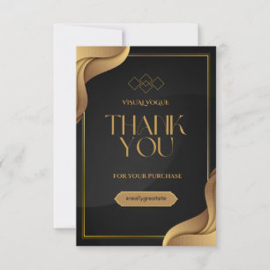 De Remerciements Carte Thankyou