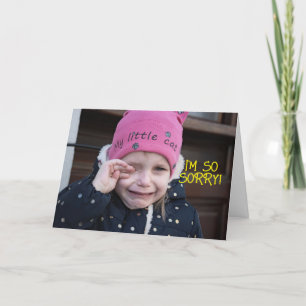 DE REMERCIEMENTS CRYER - CARTE DÉSOLÉE