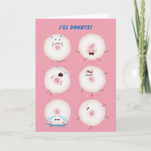De Remerciements Donuts Go Nuts Carte Saint Valentin