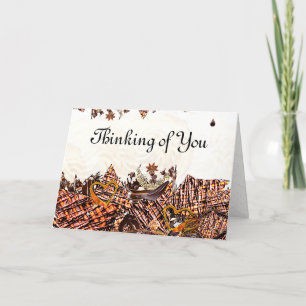 DE REMERCIEMENTS JOUR DU SOLEIL DOUX ! :) CARTE "À PENSÉE À VOUS" 5