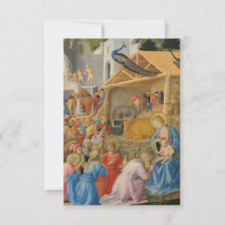 De Remerciements L'Adoration des Mages Carte Sainte Alternative