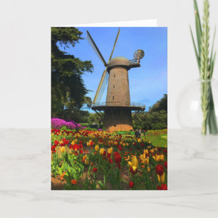 De Remerciements Moulin néerlandais San Francisco Carte #6
