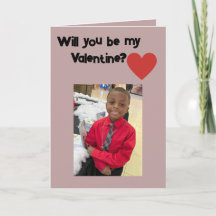 Serez-Vous Ma Carte Pliée Valentine ?