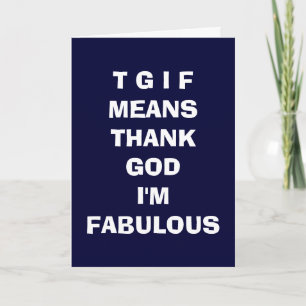 DE REMERCIEMENTS TGIF=MERCI DIEU JE SUIS FABULEUSE CARTE D'AMOUR