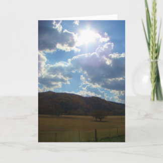 De Remerciements Une carte d'encouragement
