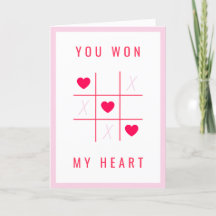 Vous avez gagné la carte My Heart Cute Valentine’s