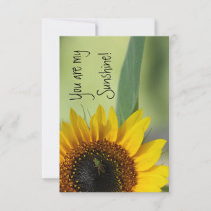 De Remerciements Vous êtes ma carte Sunshine