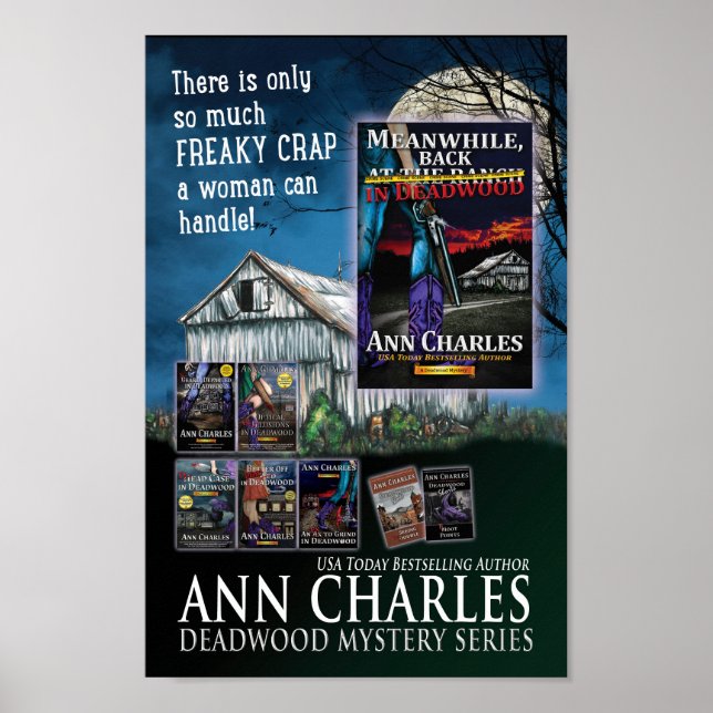 De retour dans Deadwood poster par Ann Charles (Devant)