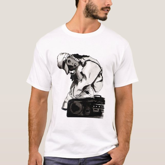 De retour dans le T-shirt de jour (Devant)