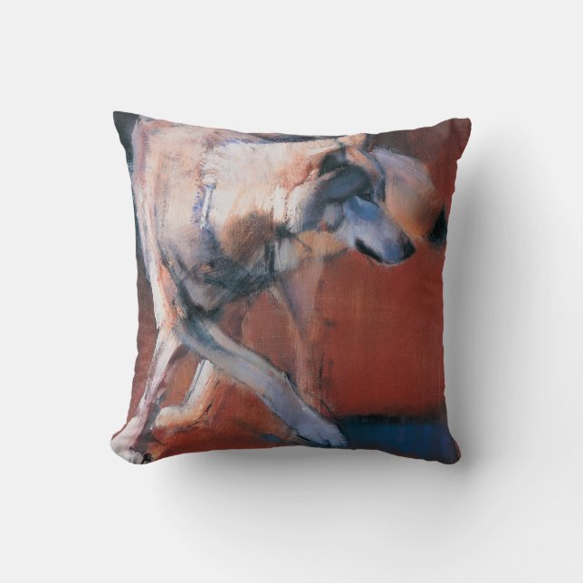 De Siberie 2001 Throw Pillow (Front)