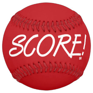De Softball Score balle rouge